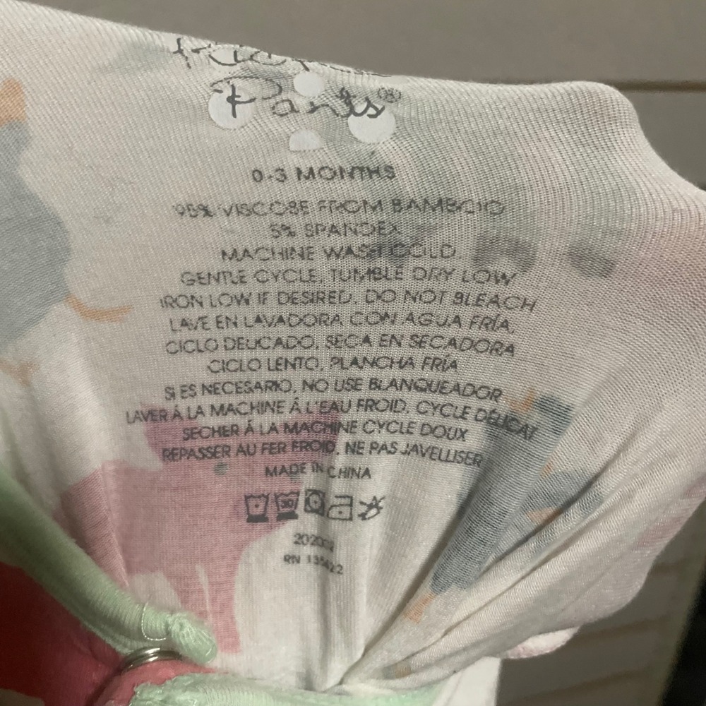 KicKee Pants Baby Girl Pajamas Footless Sleepers 0 3 Months Farm Animals‎ Print - Picture 4 of 5
